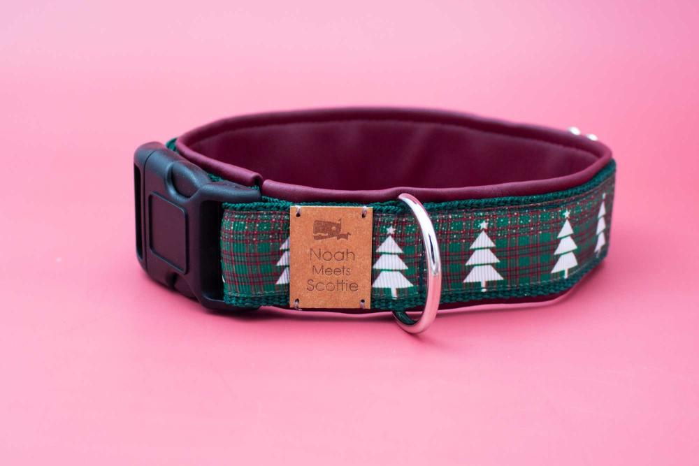 Hundehalsband oder Hundegeschirr TREE TIME, Weihnachten, Tannenbaum